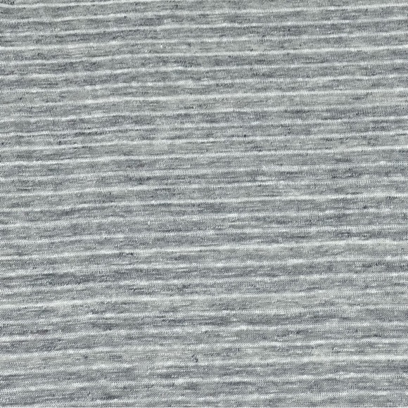 Vince. 100% Linen Tank Top Women's M Gray Striped Scoop Neck Designer NWT - Picture 6 of 17